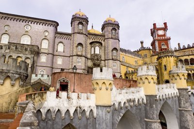 Utsikt över Nationalpalatset av Portuguese School