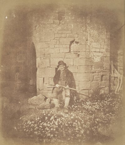 Den gamle viltvårdaren, ca. 1844. av Possibly by David Kinnebrook.