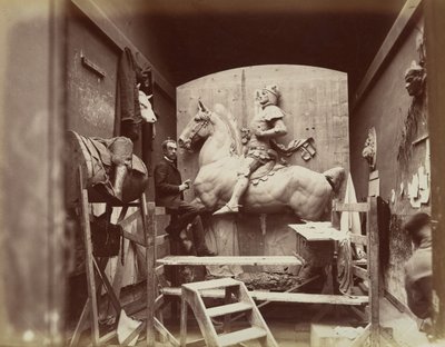 [Emmanuel Frémiet], 1880-90-tal. av Possibly by Edmond Bénard