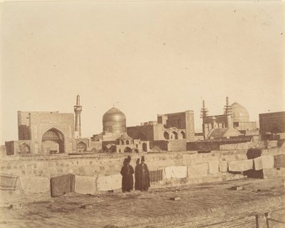 [En allmän bild av MESHED från taket på en hamam.], 1840-60-tal. av Possibly by Luigi Pesce.