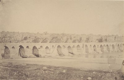[Bron vid Dizfoul], 1840-60-tal. av Possibly by Luigi Pesce.