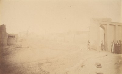 [Vy över TABRIZ], 1840-60-tal. av Possibly by Luigi Pesce.