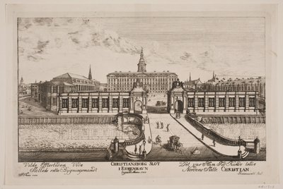 Christiansborgs slott av Poul Isac Grønvold