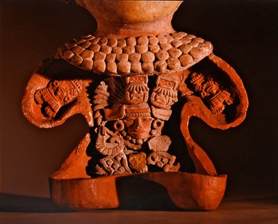 Figur med avtagbar front, Teotihuacan Culture (keramik) (detalj 394483) av Pre Columbian Pre Columbian