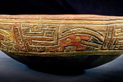 Kopp / Paracas-kultur (terrakotta) av Precolombian Precolombian
