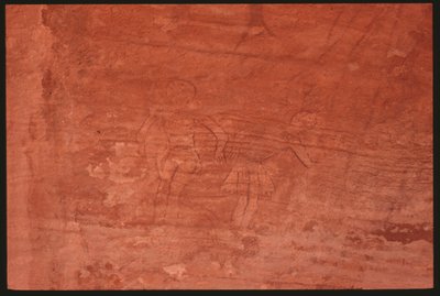 Människofigurer (klippmålning) av Prehistoric