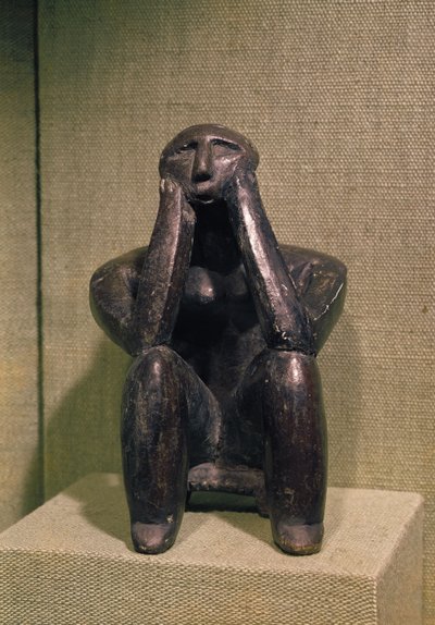 Tänkare av Cernavoda, Hamangia-kulturen, c.5000 f.Kr av Prehistoric