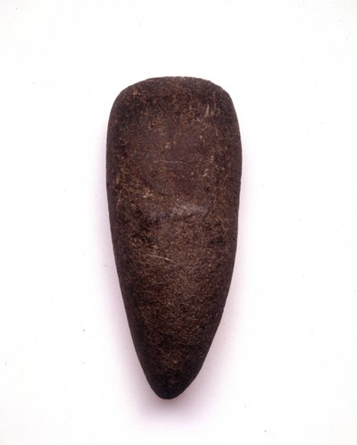 Yngre stenåldern. Sten Hasch. Milanos arkeologiska museum av Prehistoric Prehistoric
