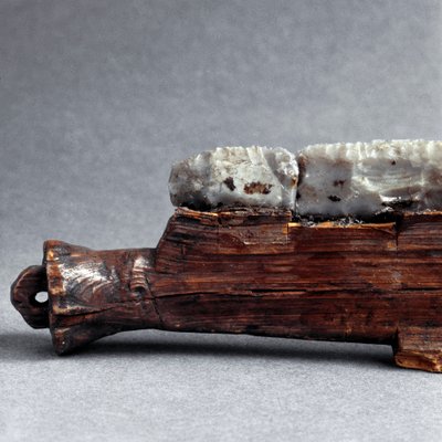 Förhistoria, Polada-kultur: såg från Polada Tourbiere, Lonato. Bronsåldern. Rom, Luigi Pigorini Nationalmuseum för förhistorisk etnografi av Prehistoric Prehistoric
