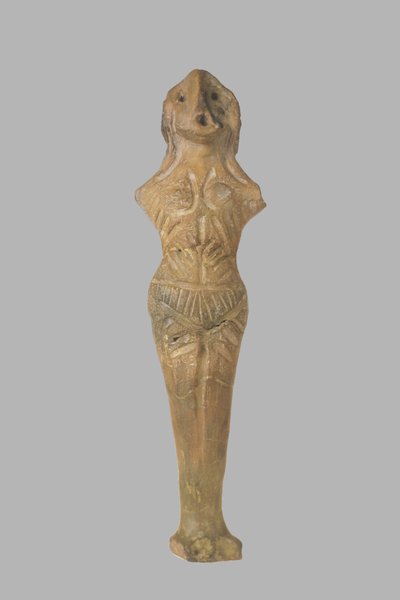 Kvinnlig statyett, 3950-3500 f.Kr av Prehistoric Russian Culture