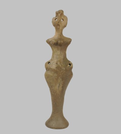 Kvinnlig statyett, 3950-3500 f.Kr av Prehistoric Russian Culture