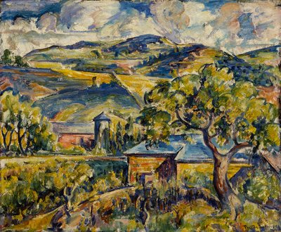 Maine Landscape, ca 1917-21 av William Preston Dickinson