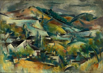 Quebec, ca. 1925. av Preston Dickinson