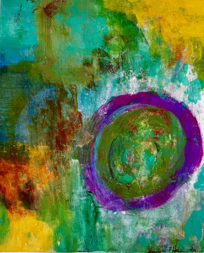 Livfull abstrakt cirkel av Preston Harmon