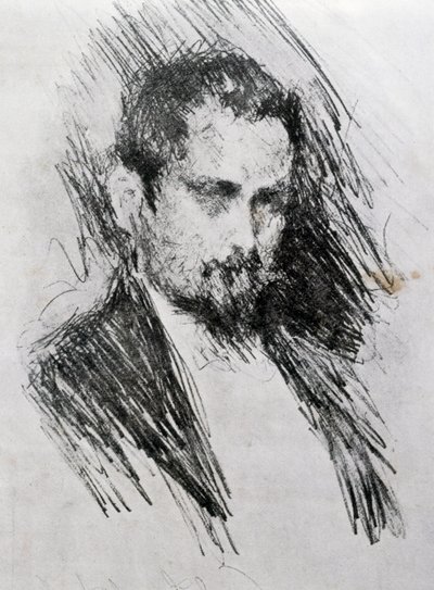Porträtt av Luigi Illica (Castell