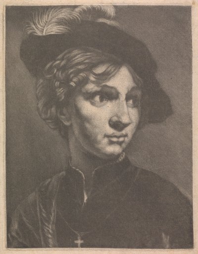 Porträtt av en ung man av Prince Rupert