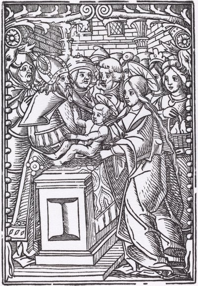 Presentation i templet av Probably French 16th Century