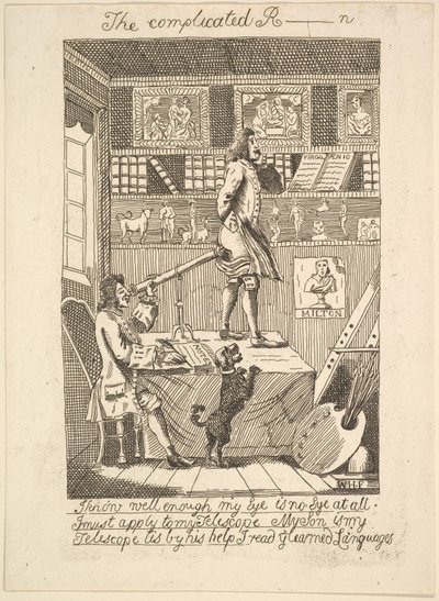 Den komplicerade R_____n, 1794 . av Probably etched by Richard Livesay