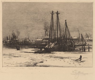 Winter Quarters - Cape Ann av Prosper Louis Senat
