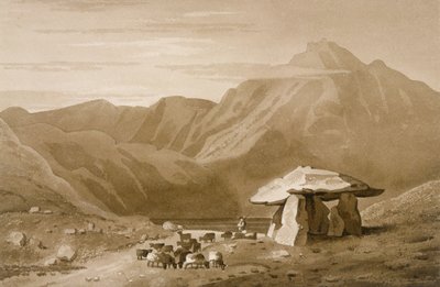 Cromlech vid Gwernvale av Pryce Carter Edwards