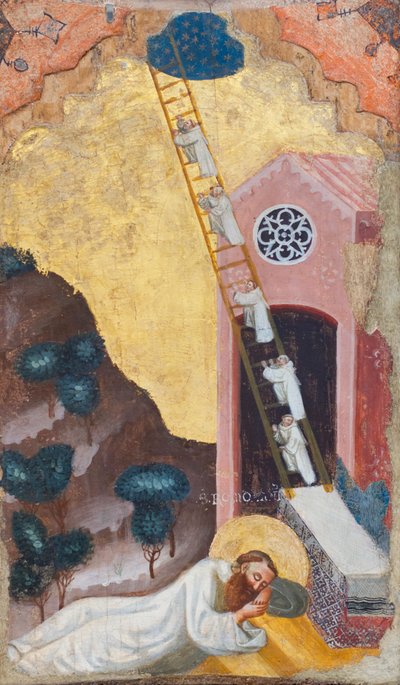Vision av St Romuald av Pseudo Jacopino di Francesco