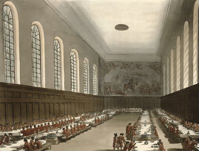 Militärsjukhuset i Chelsea, från Ackermanns "Microcosm of London". av Pugin and Rowlandson