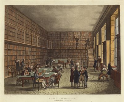Kunglig institution av Pugin and Rowlandson
