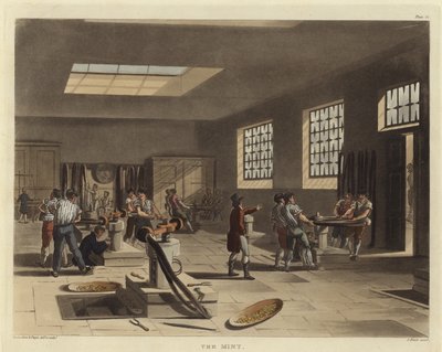 Myntverket av Pugin and Rowlandson