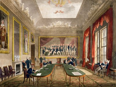 Trinity House från Ackermanns "Mikrokosmos av London av Pugin and Rowlandson