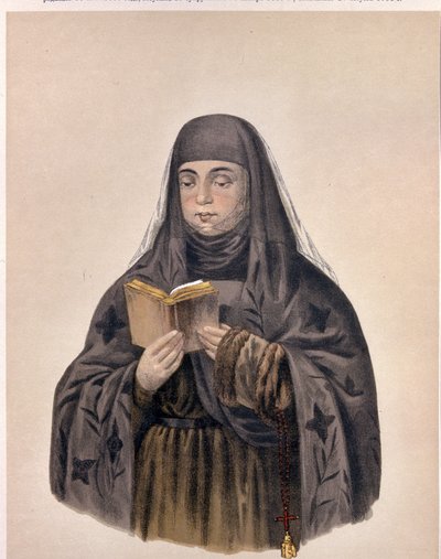 Porträtt av Tsarina Eudoxia Feodorovna Lopukhina (Eudoxie Lopoukine (ou Lopoukhine) av Pyotr Fyodorovich Borel