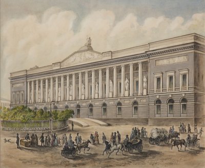 Imperial Public Library i Sankt Petersburg, 1840-talet av Pyotr Fyodorovich Borel