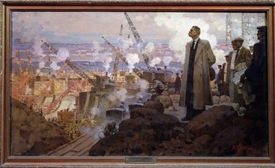 Maxime Gorkij (1868-1936) av Pyotr Ivanovich Kotov