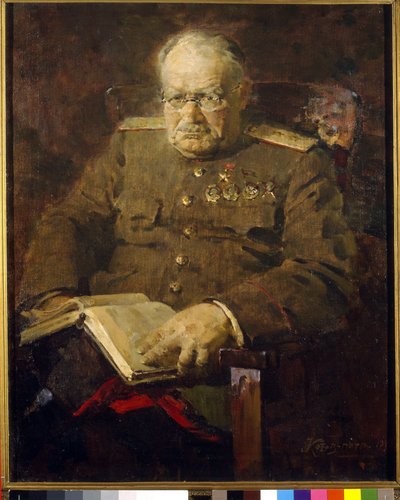 Porträtt av neurokirurgen och akademikern Nikolai N. Bourdenko (1876-1946) av Pyotr Ivanovich Kotov