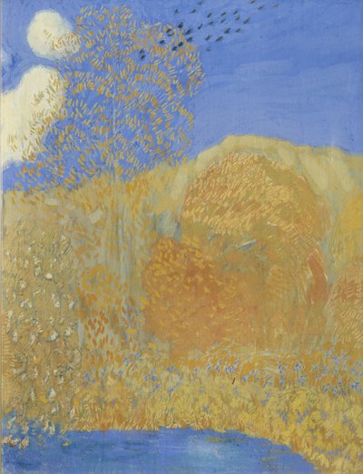 Flood-Lands, 1908 av Pyotr Savvich Utkin