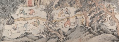Samling vid Orchid Pavilion, daterad till 1560. av Qian Gu