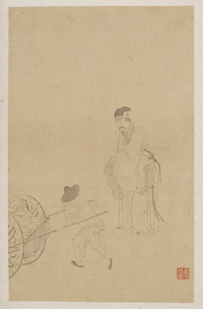 Siffror av Qing Dynasty Chinese School