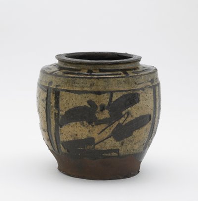 Jar, Anhui-provinsen, andra hälften av 1800-talet (keramik) av Qing Dynasty Chinese School