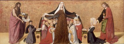 The Virgin of Mercy av familjen Cadard, 1453 av Quarton