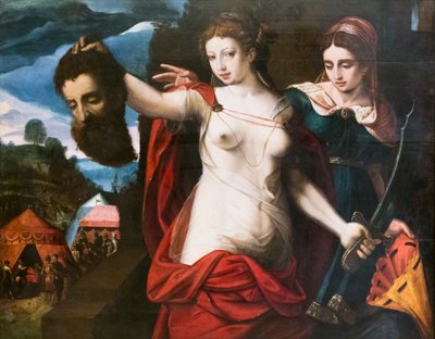 Judith med huvudet av Holophernes av Quentin Massys or Matsys