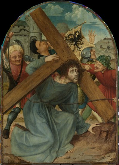 Kristus som bär korset, c.1510-15 av Quentin Massys or Metsys