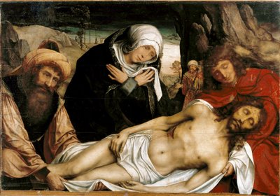Pieta målning av Quentin Metsys (1466-1530) Gaeta, Museo Diocesano av Quentin Massys or Metsys