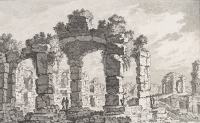 Ruines de Cumes, 1700-talet. av Quentin Pierre Chedel
