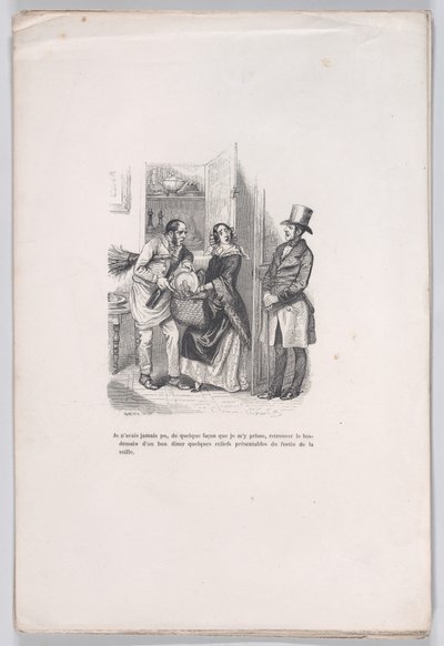 Rester från människolivets små elände, 1843. av Quichon