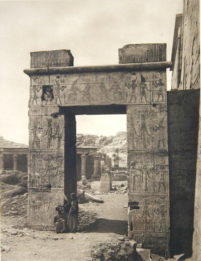 Isis tempel i Philae av R.M. Junghaendel