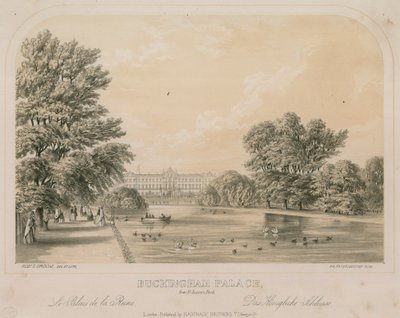 Buckingham Palace från St James