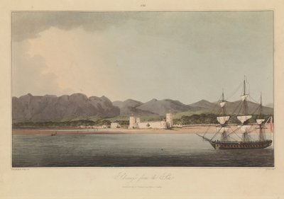 Sexton vyer över plogarna i Persiska vikens styrkor mot de arabiska piraterna av R. (after) Temple