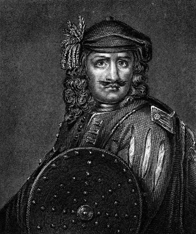 Rob Roy, skotsk fredlös och folkhjälte från 1700-talet. av R. Cooper