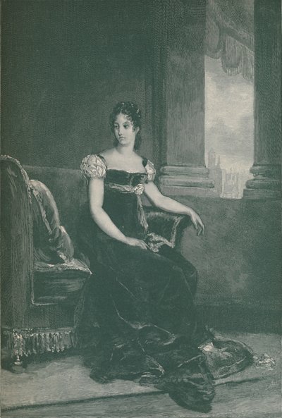 Eugénie Bernardine-Desireé Clary - Mme. Bernadotte, Sveriges drottning, 1811, 1896. av R. G. Tietze