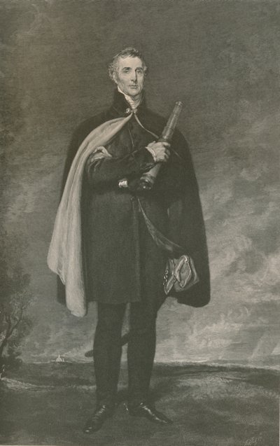 Fältmarskalk Arthur Wellesley, hertig av Wellington, c1810, 1896 av R. G. Tietze
