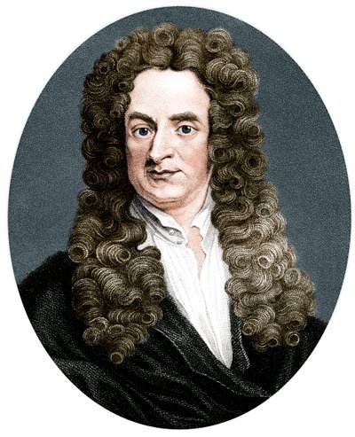 Isaac Newton, engelsk matematiker, astronom och fysiker, 1818 av R. Page